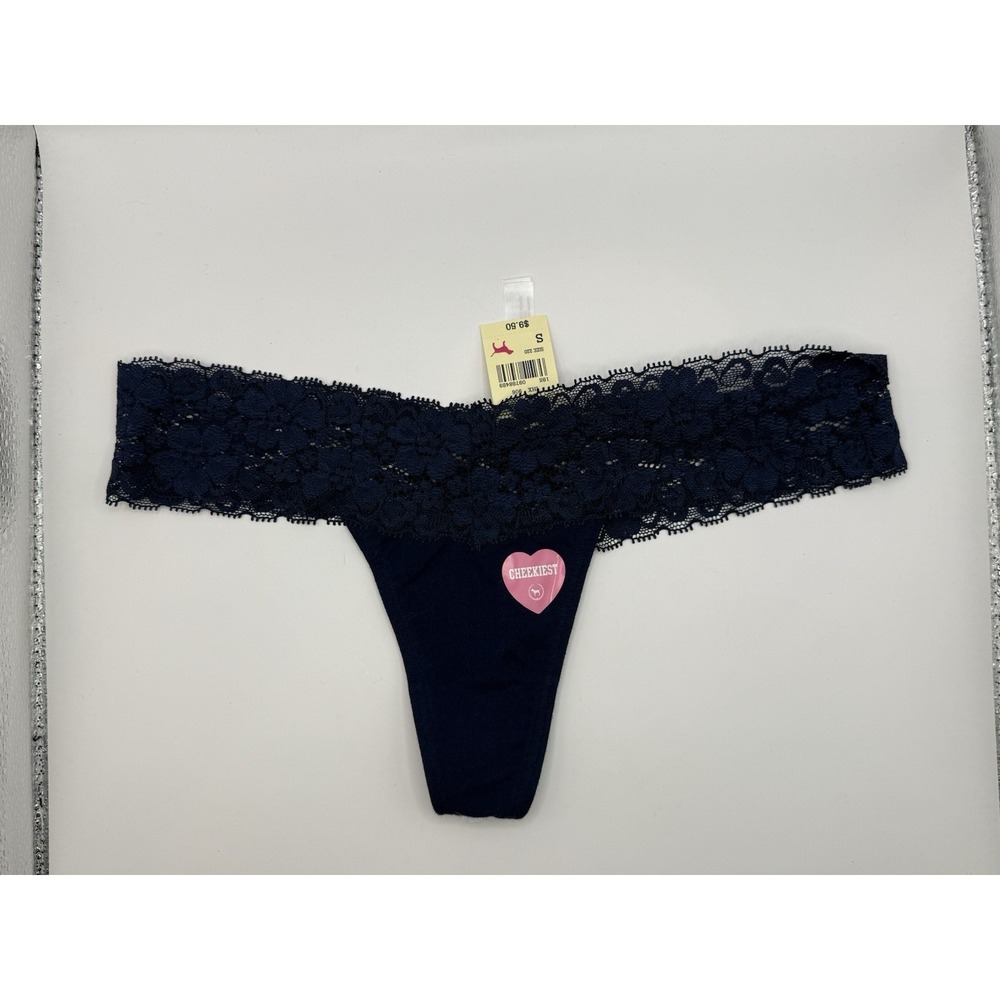Pink By Victoria Secret Extra Low Rise Thong Size‎ Small New With Tag